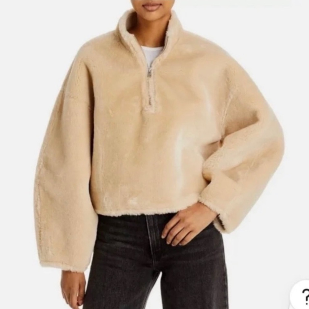 Jason Wu Tan Teddy Jacket